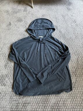 Shambala Charcoal Lightweight Supersoft Women's Hooded Pullover Sweatshirt